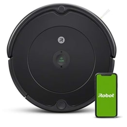 iRobot Roomba 692, WLAN-fähiger Saugroboter, Reinigungssystem mit 3 Stufen, Kompatibel mit Sprachassistenten, Smart Home und App-Steuerung, Individuelle Empfehlungen, Dirt Detect-Technologie - 1