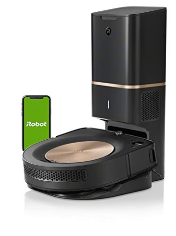 iRobot Roomba s9+ Über WLAN verbundener Saugroboter mit automatischer Absaugstation - PerfectEdge®-Technologie mit Eckenbürste und breiteren Gummibürsten für alle Böden - Leistungsverstärkung - 10