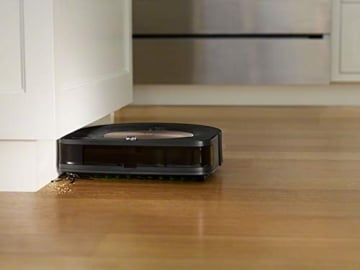 iRobot Roomba s9 Über WLAN verbundener Saugroboter - PerfectEdge®-Technologie mit Eckenbürste und breiteren Gummibürsten für alle Böden - Lernt, kartiert und passt Sich an Ihr Zuhause an - 9