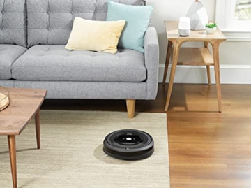 iRobot® Roomba® e6 (e6192) WLAN-fähiger Saugroboter mit 2 Gummibürsten für alle Böden – Ideal für Haustiere – Individuelle Anpassung – Kompatibilität mit Sprachassistenten – Waschbarer Auffangbehälter - 7