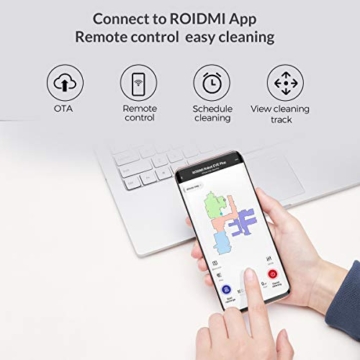 ROIDMI EVE Plus Roboter-Staubsauger App