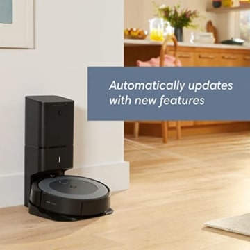 iRobot® Roomba® i565240 WLAN-fähiger Saugroboter mit intelligenter Raumplanung - Reinigung nach Raum mit automatischer Absaugstation - Zwei Gummibürsten für alle Böden - Ideal bei Haustieren - 6
