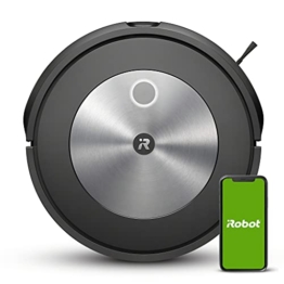 iRobot® Roomba® j7 WLAN-fähiger Saugroboter mit Kartierung und mit zwei Gummibürsten für alle Böden - Objekterkennung und -vermeidung - Lernt, kartiert und passt sich an dein Zuhause an - 1