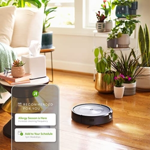 iRobot® Roomba® j7 WLAN-fähiger Saugroboter mit Kartierung und mit zwei Gummibürsten für alle Böden - Objekterkennung und -vermeidung - Lernt, kartiert und passt sich an dein Zuhause an - 5