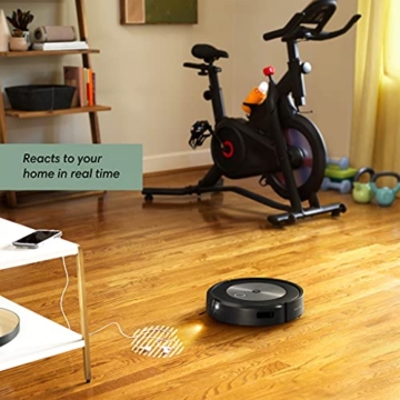 iRobot® Roomba® j7 WLAN-fähiger Saugroboter mit Kartierung und mit zwei Gummibürsten für alle Böden - Objekterkennung und -vermeidung - Lernt, kartiert und passt sich an dein Zuhause an - 8